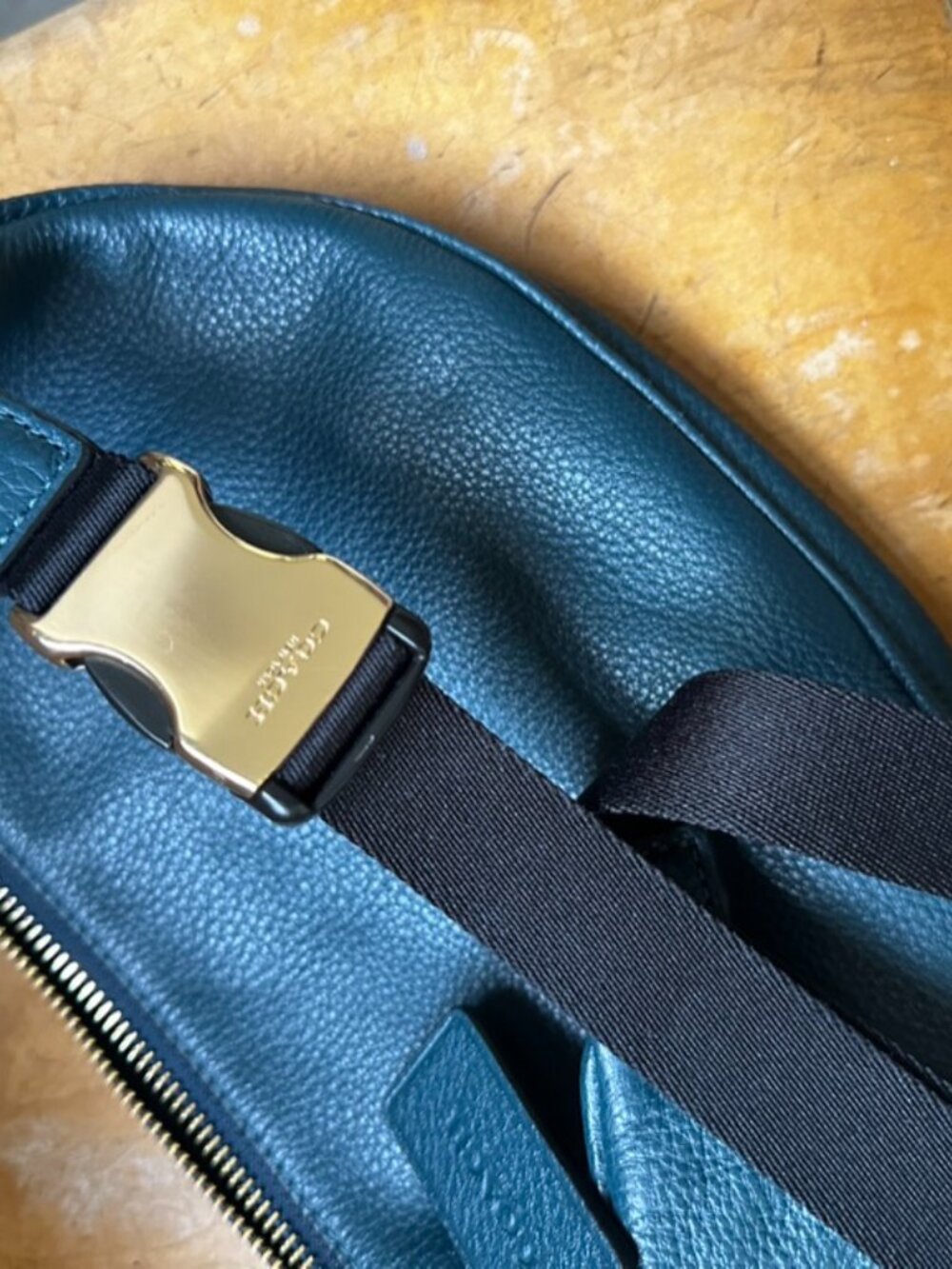 Coach Belt Bag/Fanny Pack, Dark Teal, Like New - Picture 5 of 15